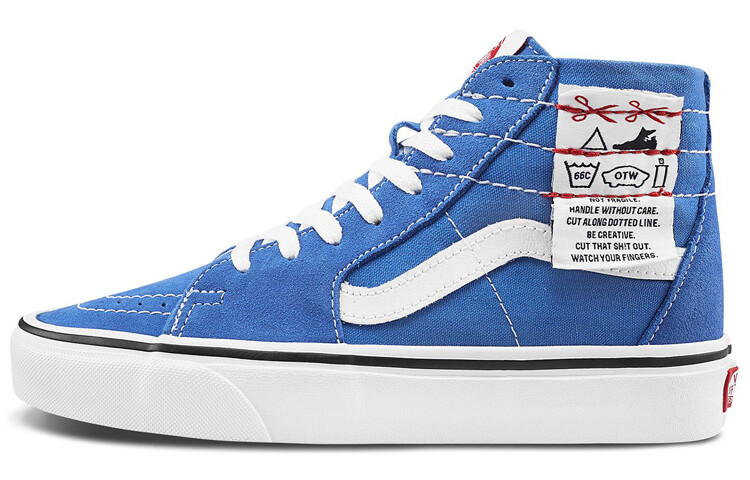 

Кроссовки Vans Sk8-Hi Tapered "DIY - Blue" Sneakers, Серый, Кроссовки Vans Sk8-Hi Tapered "DIY - Blue" Sneakers