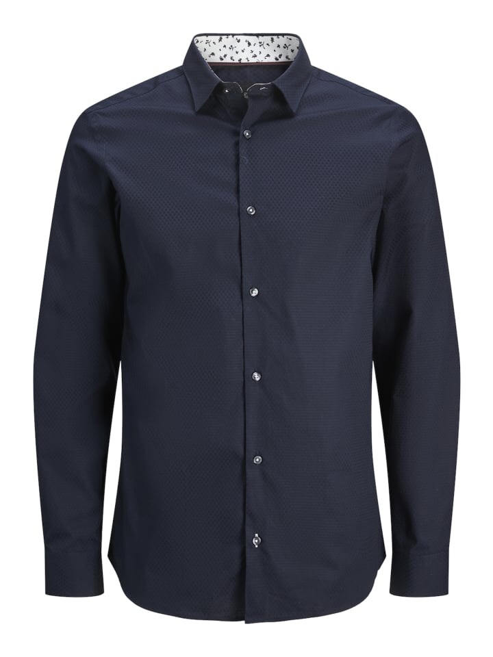 

Рубашка Jack & Jones Hemd 'Leeds', темно-синий