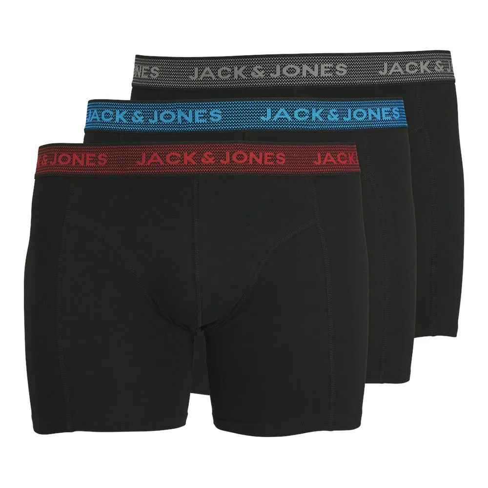 

Трусы-боксеры Jack & Jones 3 units, черный