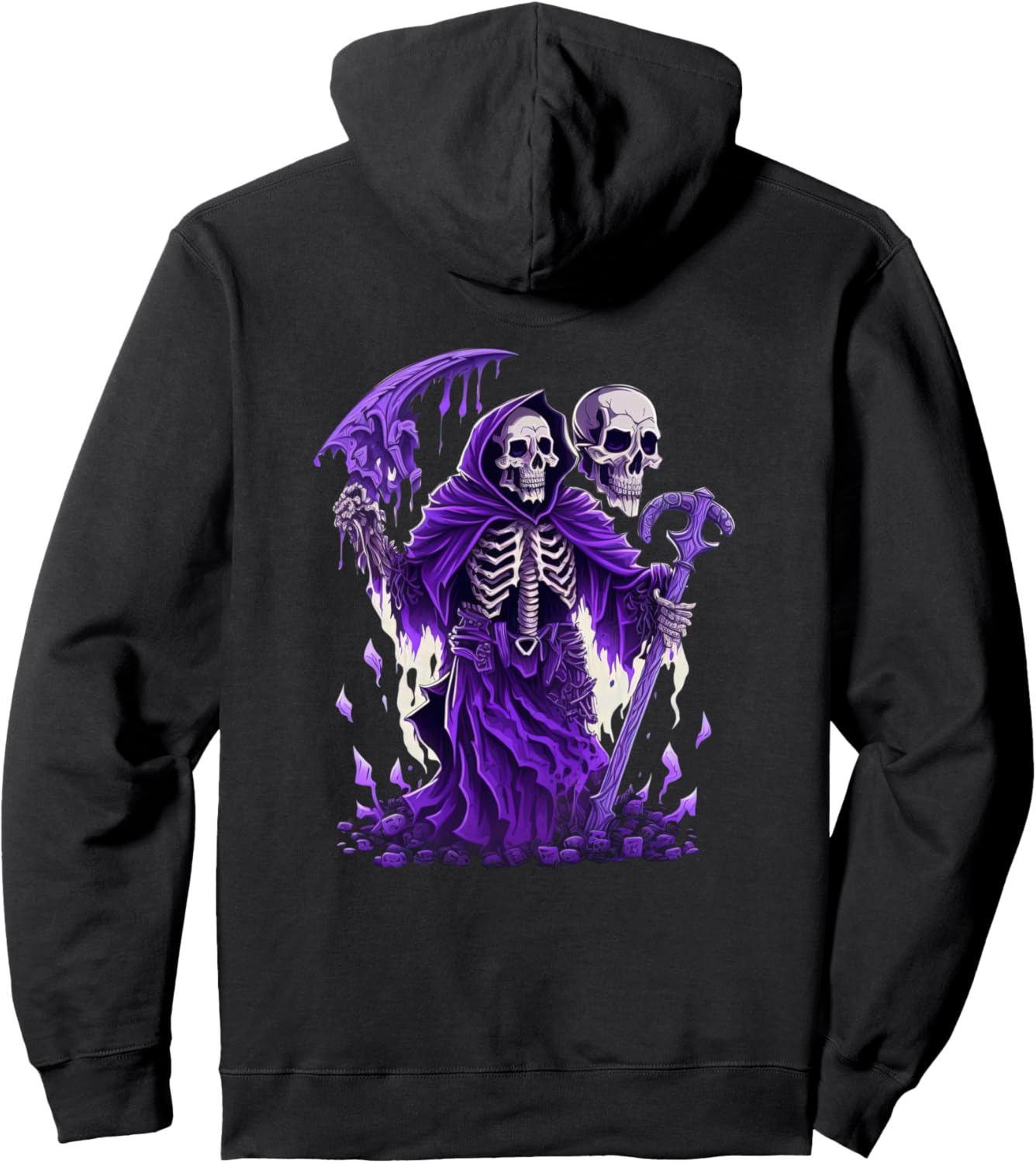 

Худи Purple Grim Reaper - Undead Death Occult Gothic, черное Purple Death Occult Gothic Reaper Hoodie, Черный, Худи Purple Grim Reaper - Undead Death Occult Gothic, черное Purple Death Occult Gothic Reaper Hoodie