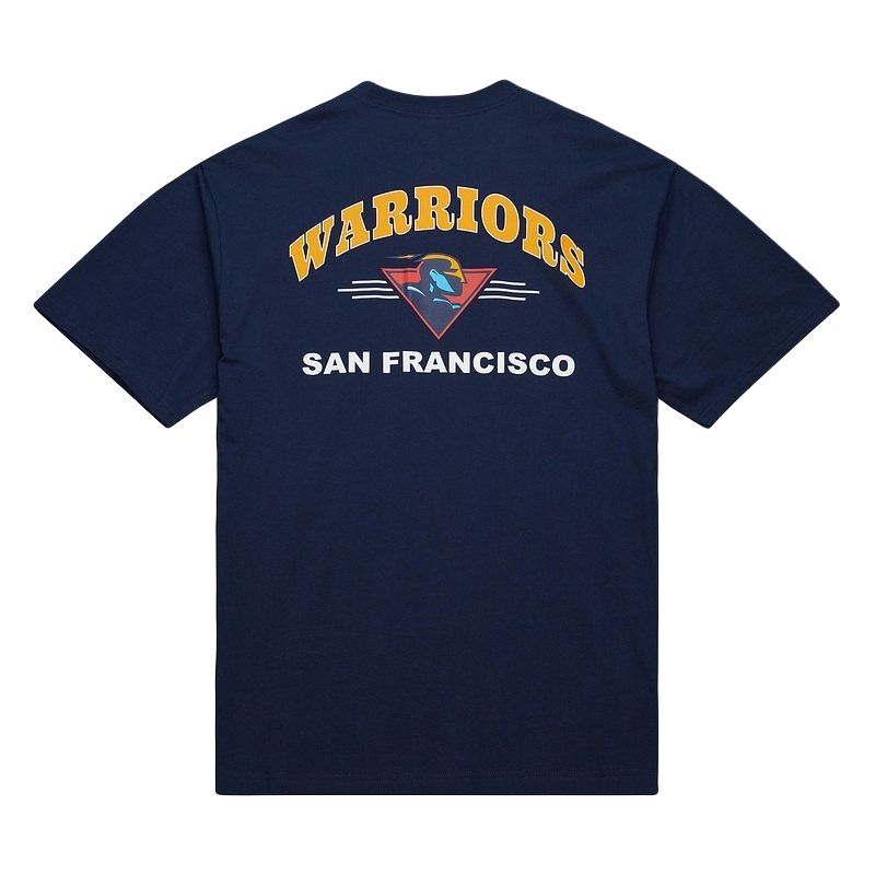 

Mitchell Ness Футболка Mitchell & Ness x NBA Golden State Warriors 100% Cotton Unisex Marine Blue, Синий, Mitchell Ness Футболка Mitchell & Ness x NBA Golden State Warriors 100% Cotton Unisex Marine Blue