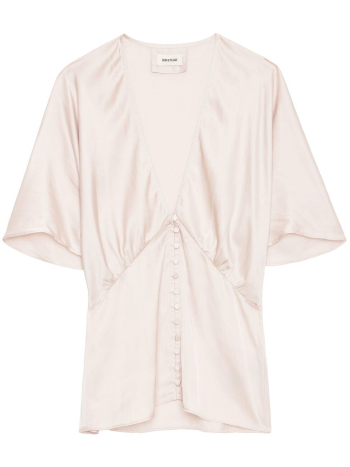 

Атласная блузка Thodri Zadig&Voltaire, нейтральный цвет