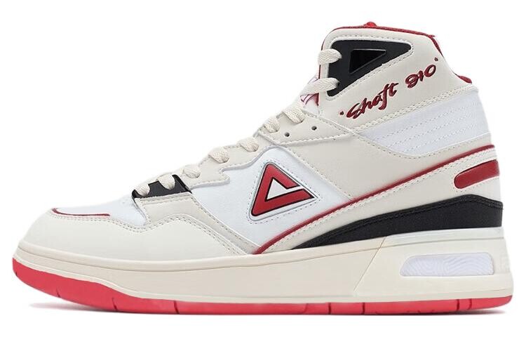 

State Pole Скейтбординг Обувь Мужская Высокий Верх Белый/Красный/Черный Peak