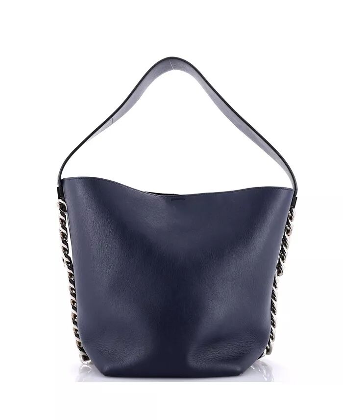 

Сумка-ведро Infinity среднего размера из кожи Pre-Owned Givenchy, синий
