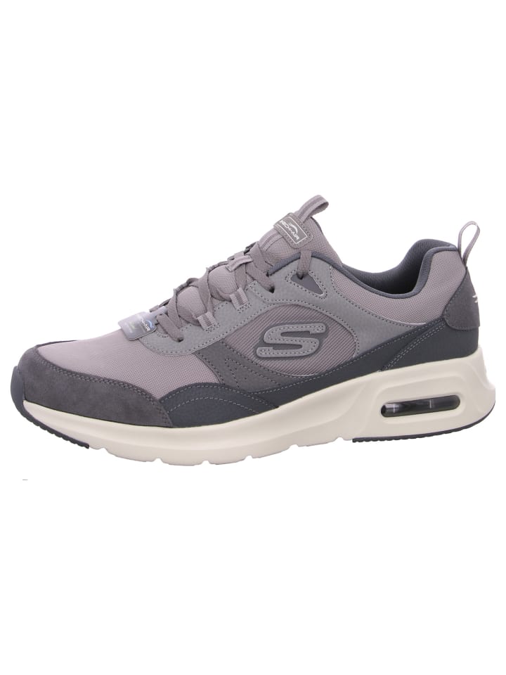 

Кроссовки на шнуровке Skechers, серый