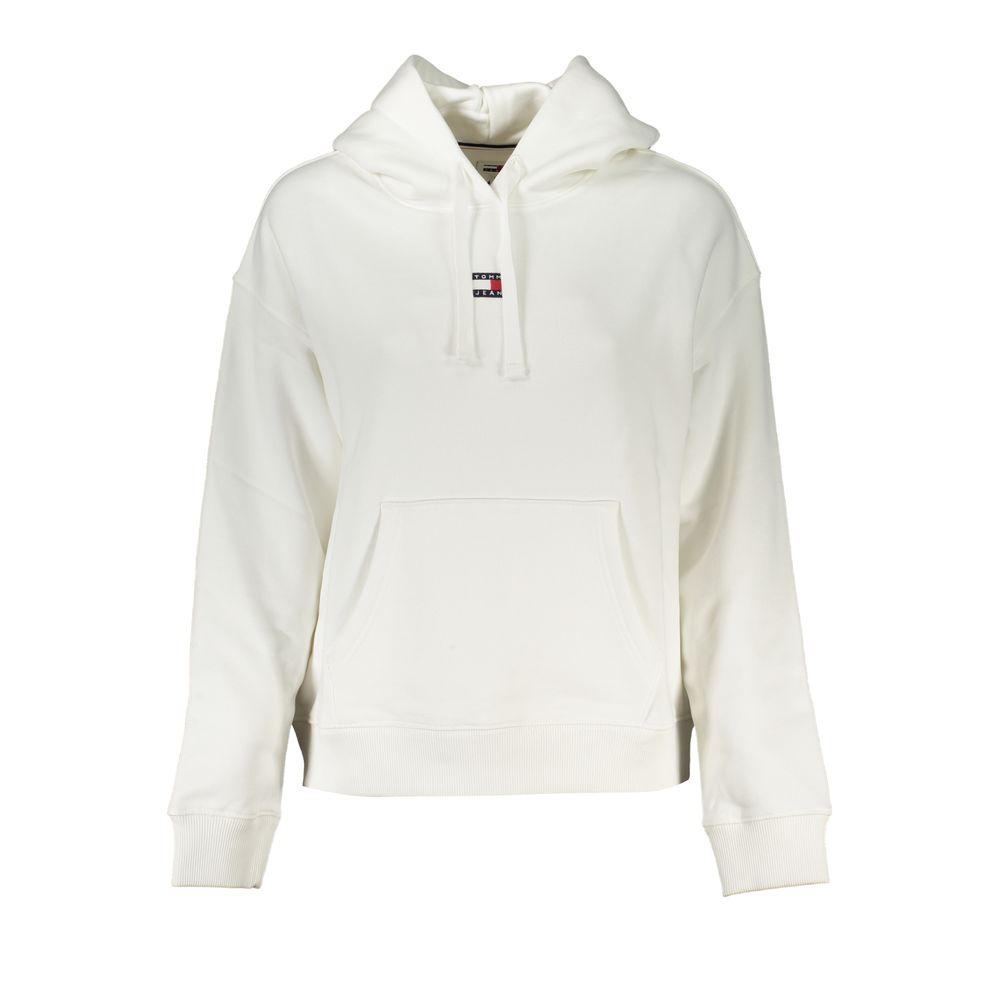 

Белый хлопковый женский свитер Tommy Hilfiger