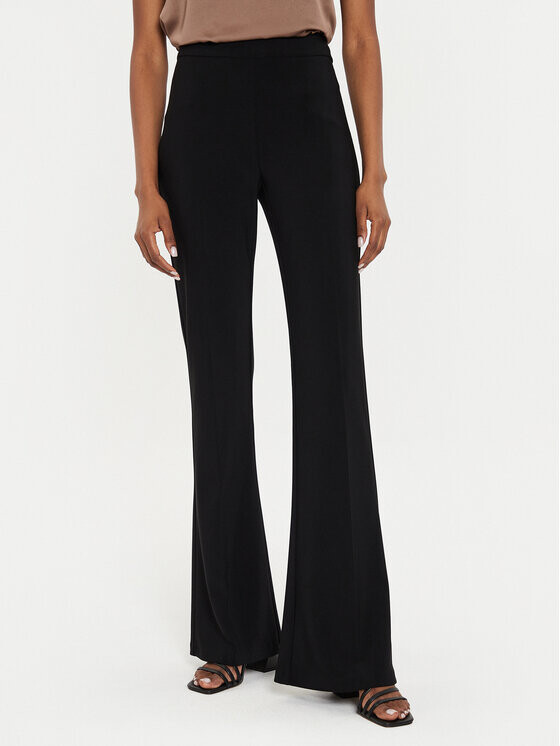 

Брюки из ткани regular fit Joseph Ribkoff, черный