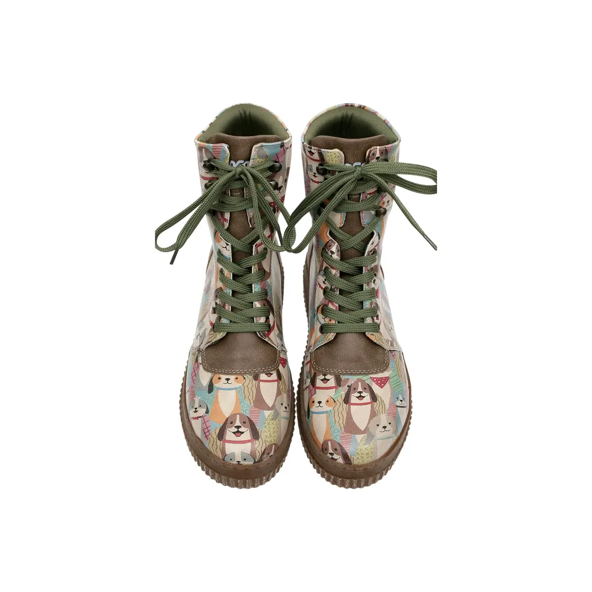 Ботинки на шнуровке DOGO "Женские ботинки Future Boots Best Friends Forever Vegan Женские ботинки /", Vegan, коричневый — фото 4