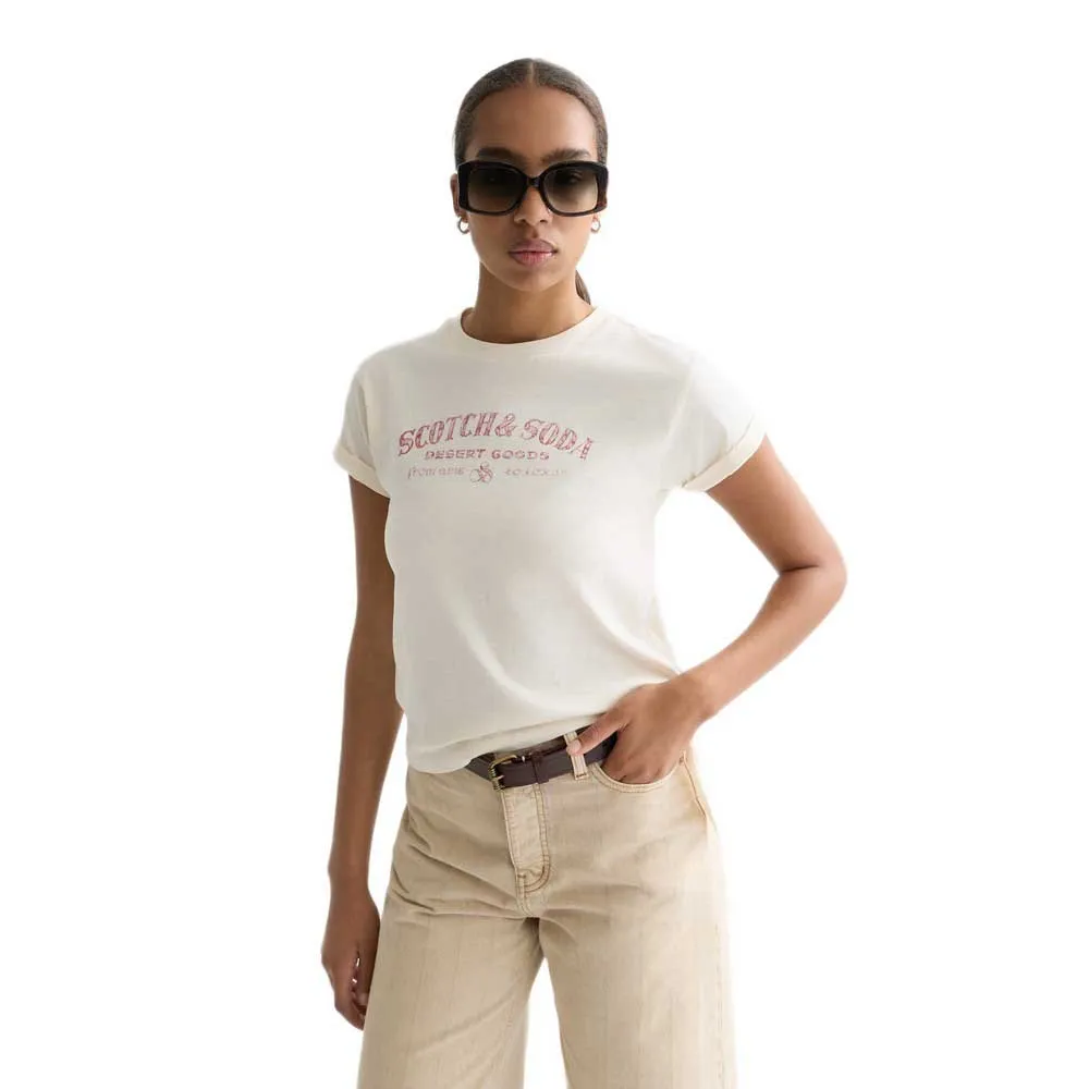 

Футболка с коротким рукавом Scotch & Soda U9A01289T, белый