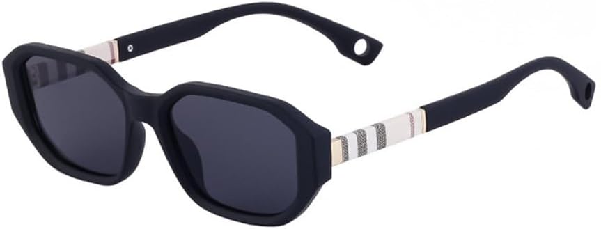 

Винтажные маленькие солнцезащитные очки для женщин, модные многоугольные солнцезащитные очки для женщин и мужчин, классические черные очки с защитой от УФ-излучения UV400 generic, Matte Black