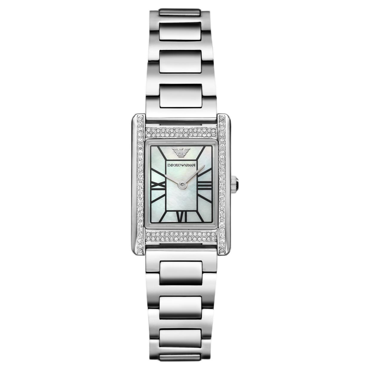

Двухстрелочные наручные часы из нержавеющей стали EMPORIO ARMANI