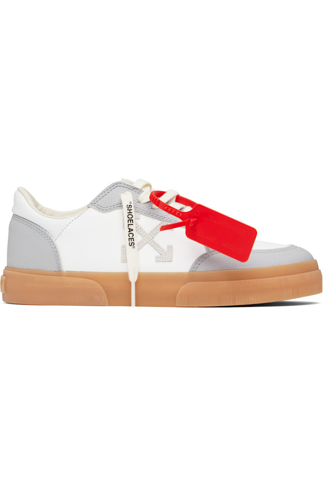 

Новые кроссовки из слабовулканизированной кожи Off-White, мультиколор