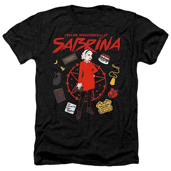 

Футболка Chilling adventures of sabrina circle adult heather Licensed Character