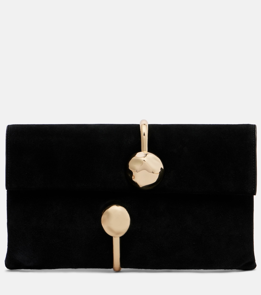 

Замшевый клатч Amaya Simkhai, черный