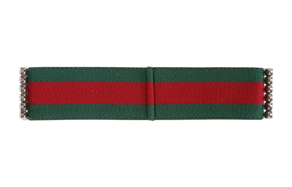GUCCI Женская зеленая повязка для волос Green — фото 3