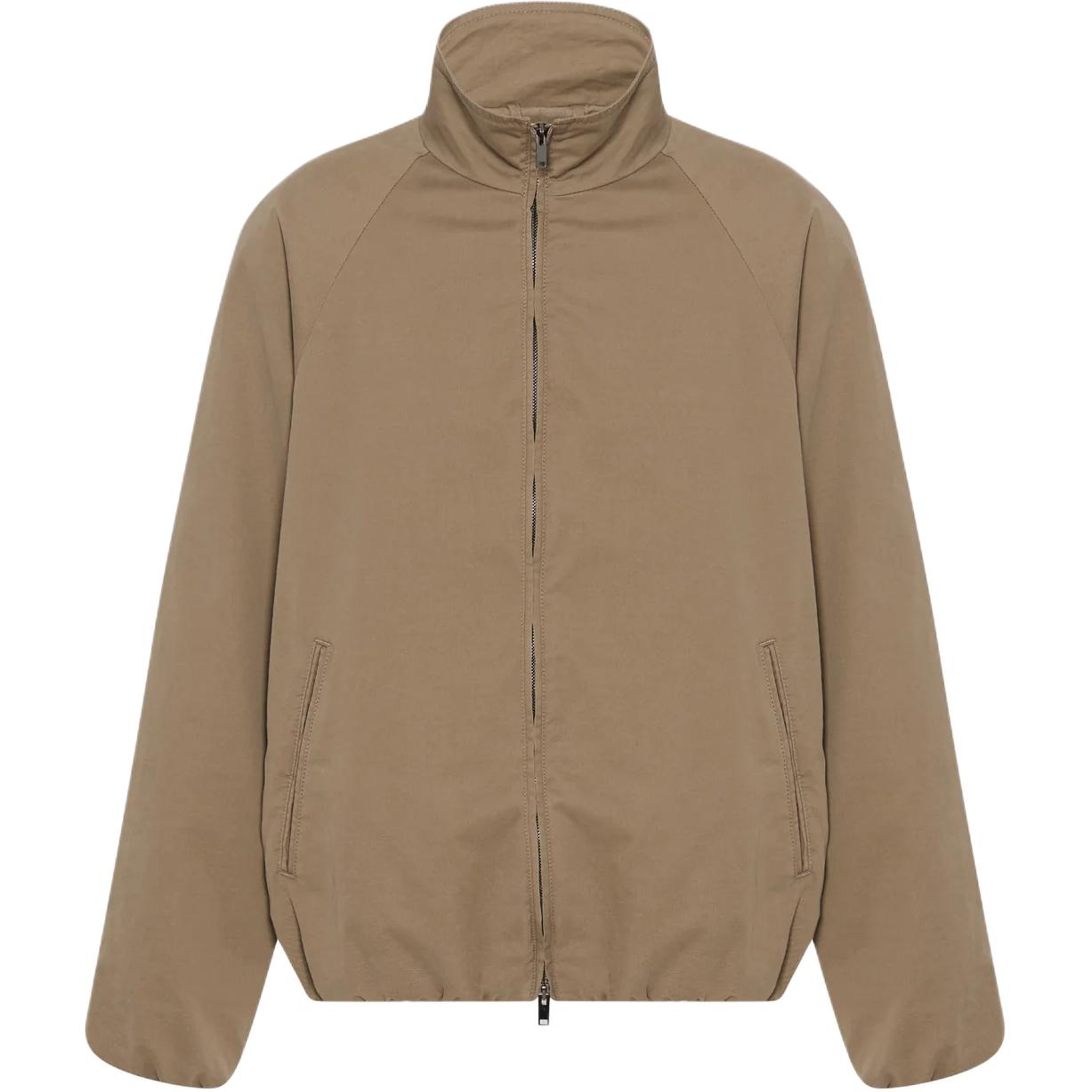 

Куртка с молнией и регланными рукавами THE ROW, коричневый