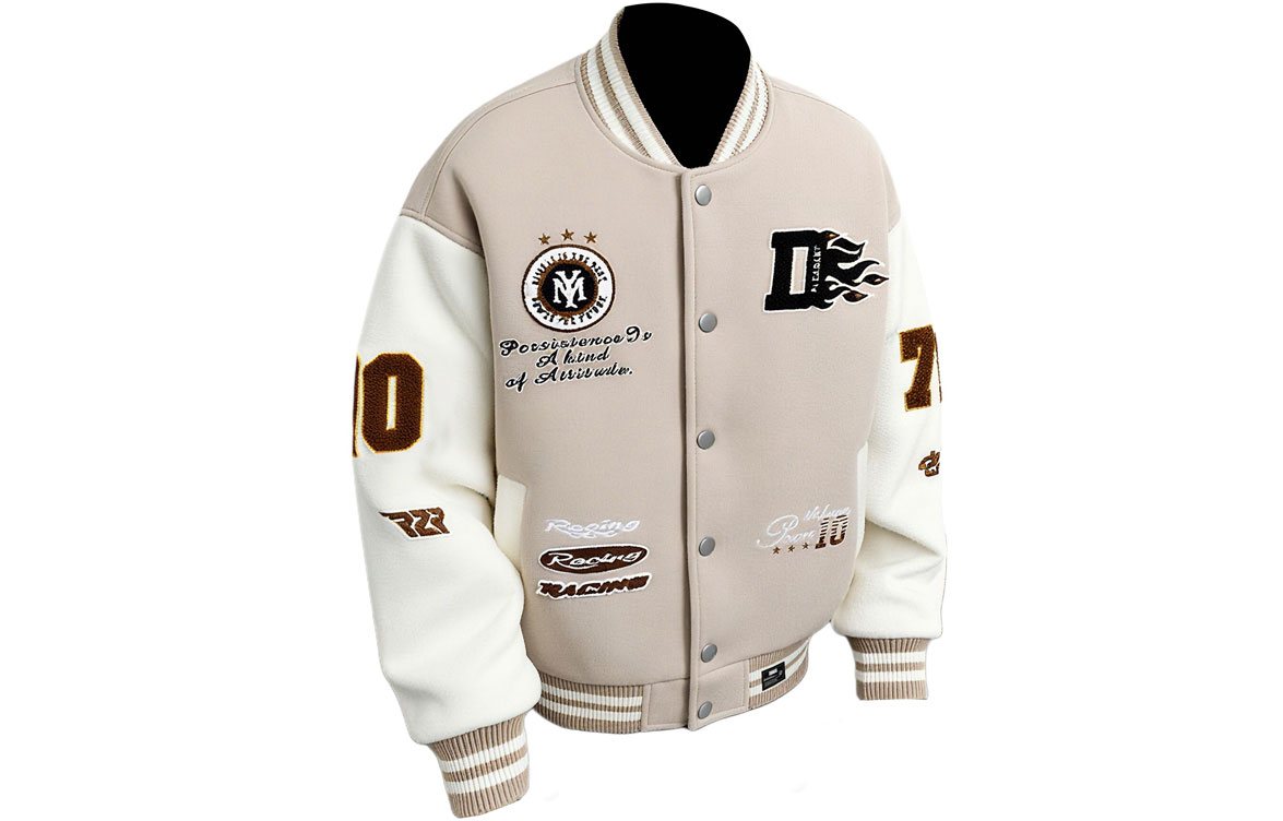 

Бейсбольная майка Unisex с бейсбольным воротником, умеренно прямого кроя ZIAREL, хаки[removable logo]