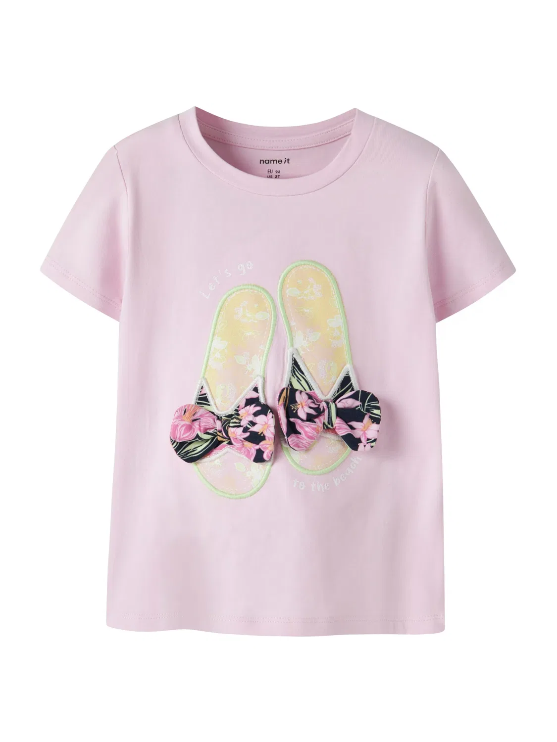 Футболка 'NMFFOSAZ' Name It, Pastel Pink