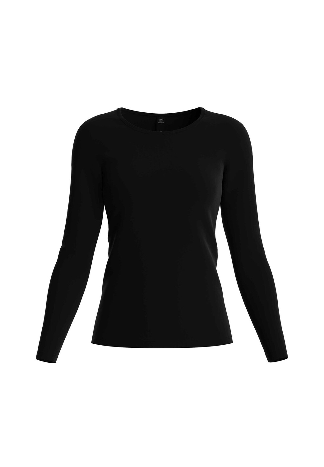 

Рубашка женская с длинными рукавами, круглым вырезом Natural Comfort CALIDA, цвет Schwarz Xxs