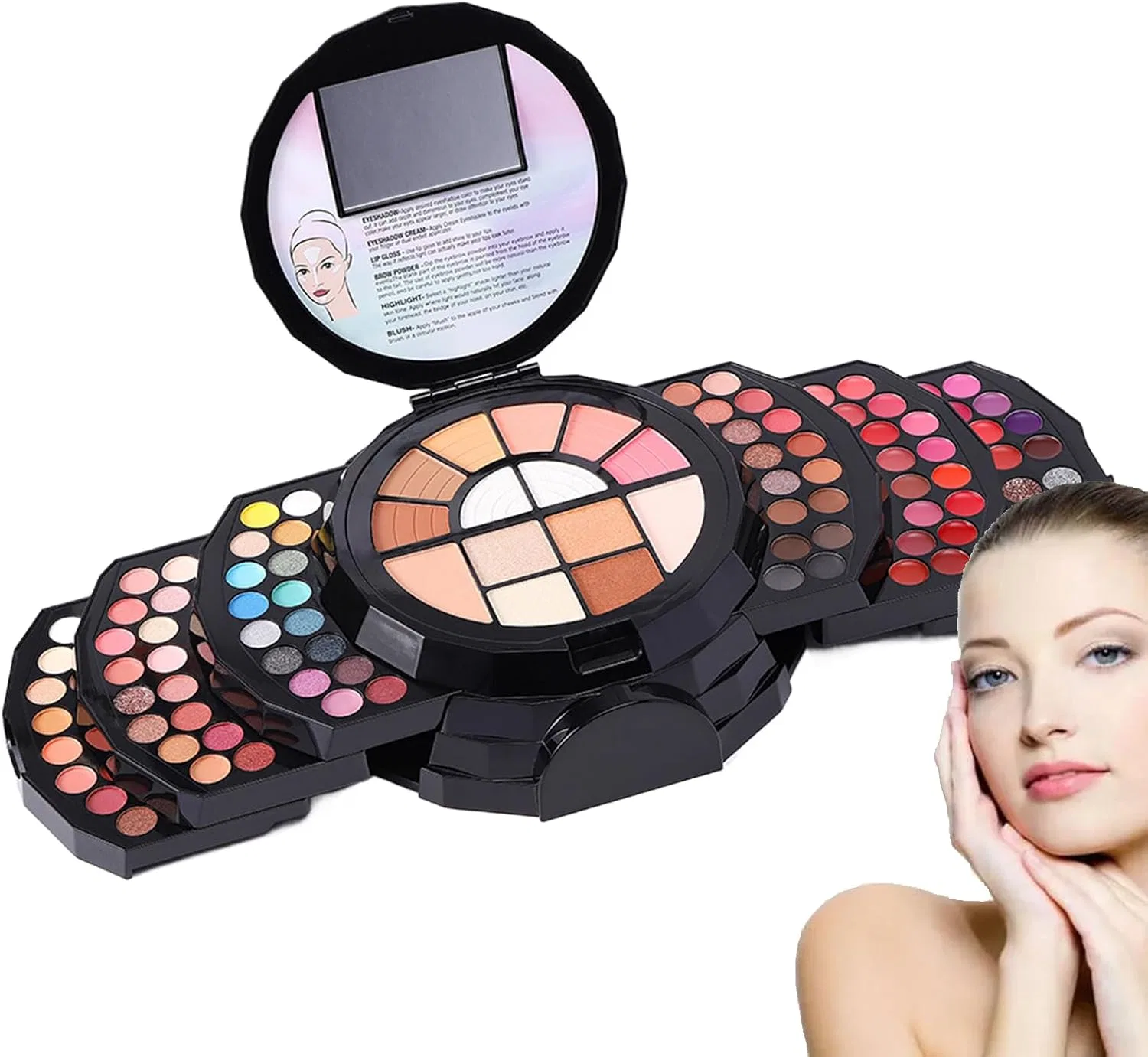Набор косметики Starter Cosmetics Kit 110 оттенков