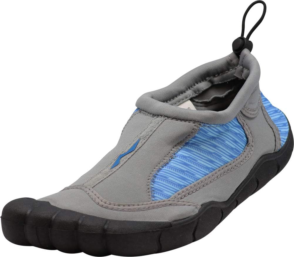 

Женские водные туфли NORTY - акваноски для пляжа, лодки и бассейна - модель Skeletoe с эффектом босой ноги - необходимые на круизном лайнере - обувь для походов и кемпинга, голубой