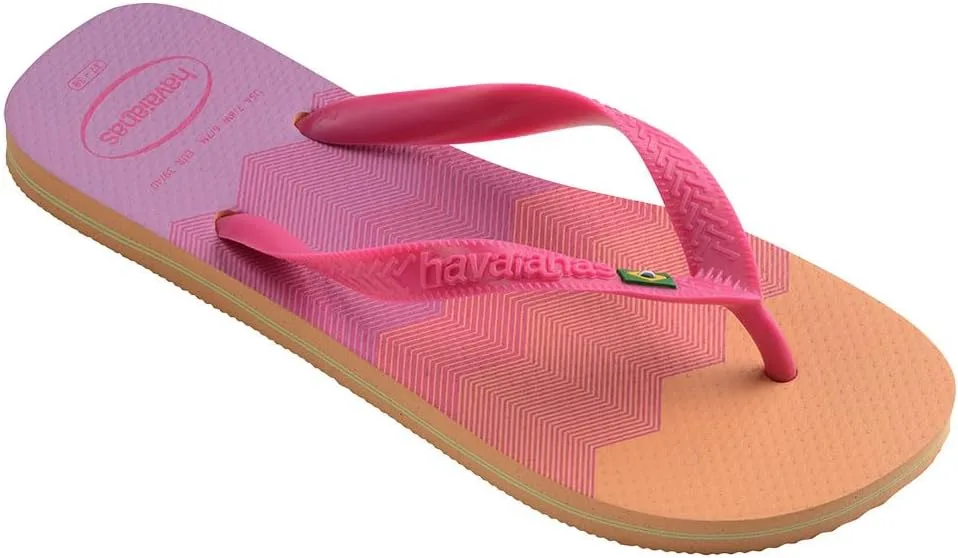 Шлепанцы Havaianas Brazil Fresh, персиковый — фото 3