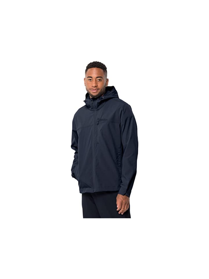 

Кожаная куртка Jack Wolfskin, темно-синий