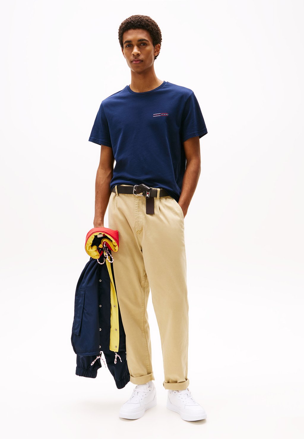 

Базовая футболка SLIM MIX 2 PACK Tommy Jeans, молочный