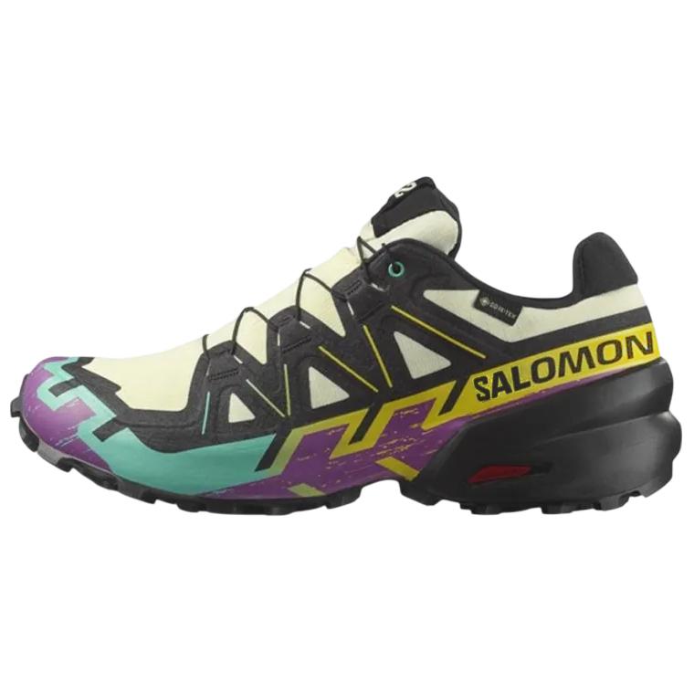 

SALOMON Скоростные кроссовки Speedcross 6 мужские бело-черно-фиолетовые, цвет White Black Purple