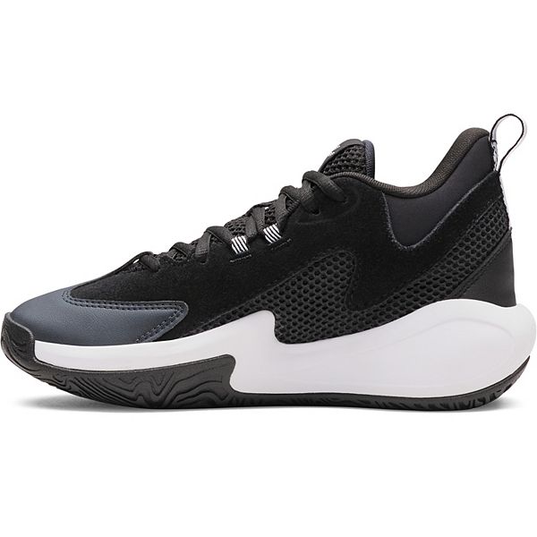 Детские баскетбольные кроссовки Curry 3z 25 Under Armour, Black White — фото 2