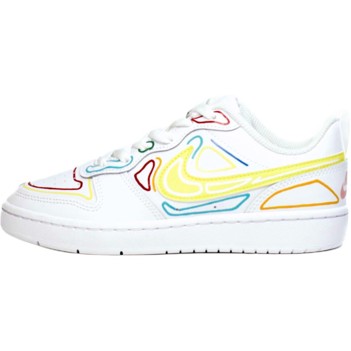 

Court Borough детские скейтерские кроссовки Kids Nike, белый