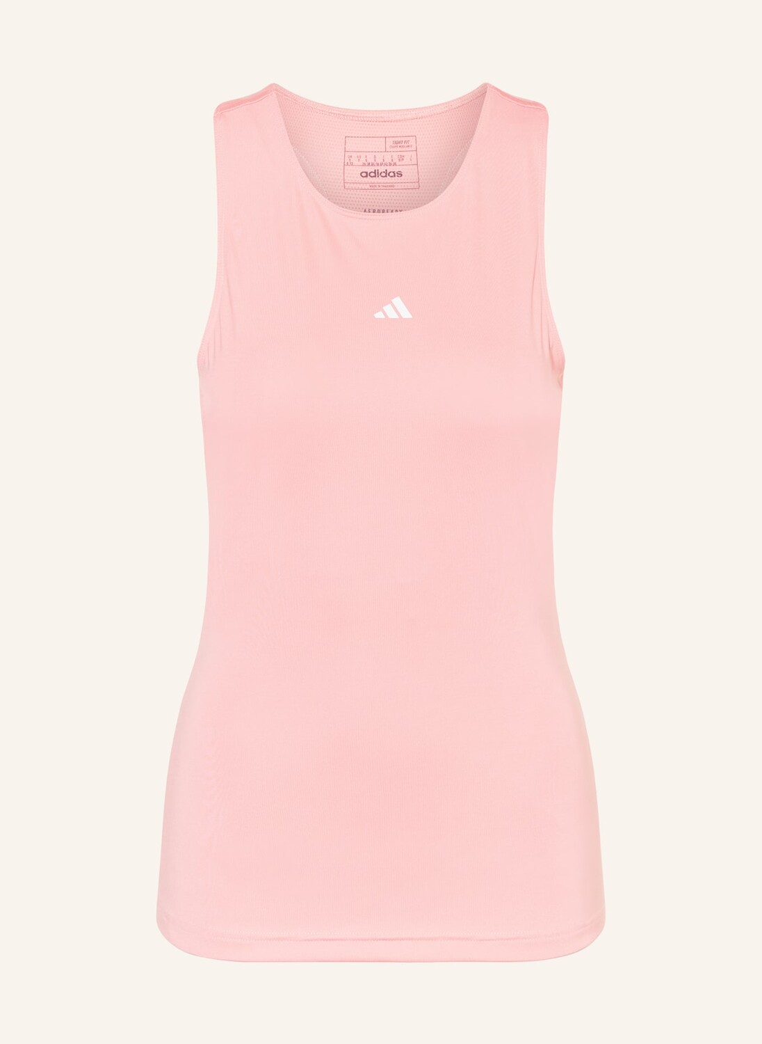 

Майка train adidas, розовый