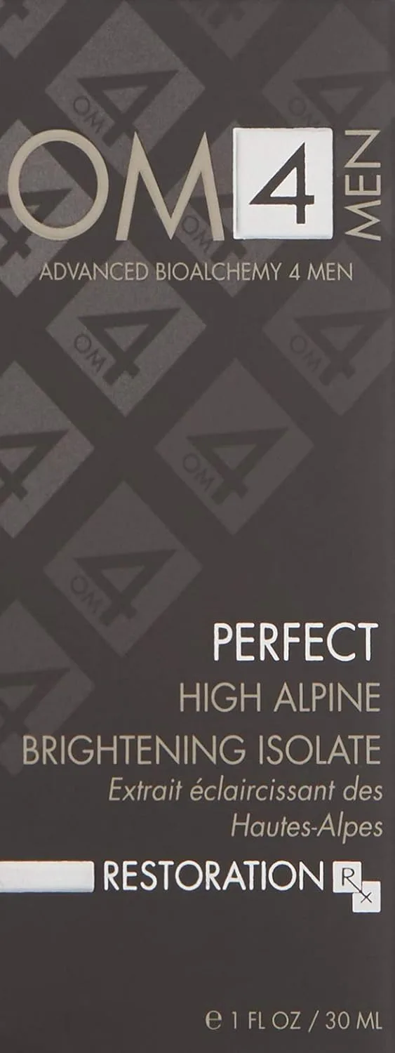 Сыворотка Organic Male — OM4 Perfect: High Alpine Brightening Isolate - для мужчин, содержащая витамин С и пептиды — фото 2