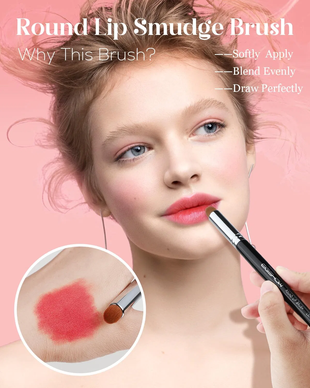 Кисть для губ «Lip Brush» от EIGSHOW Eigshow, L307 — фото 2