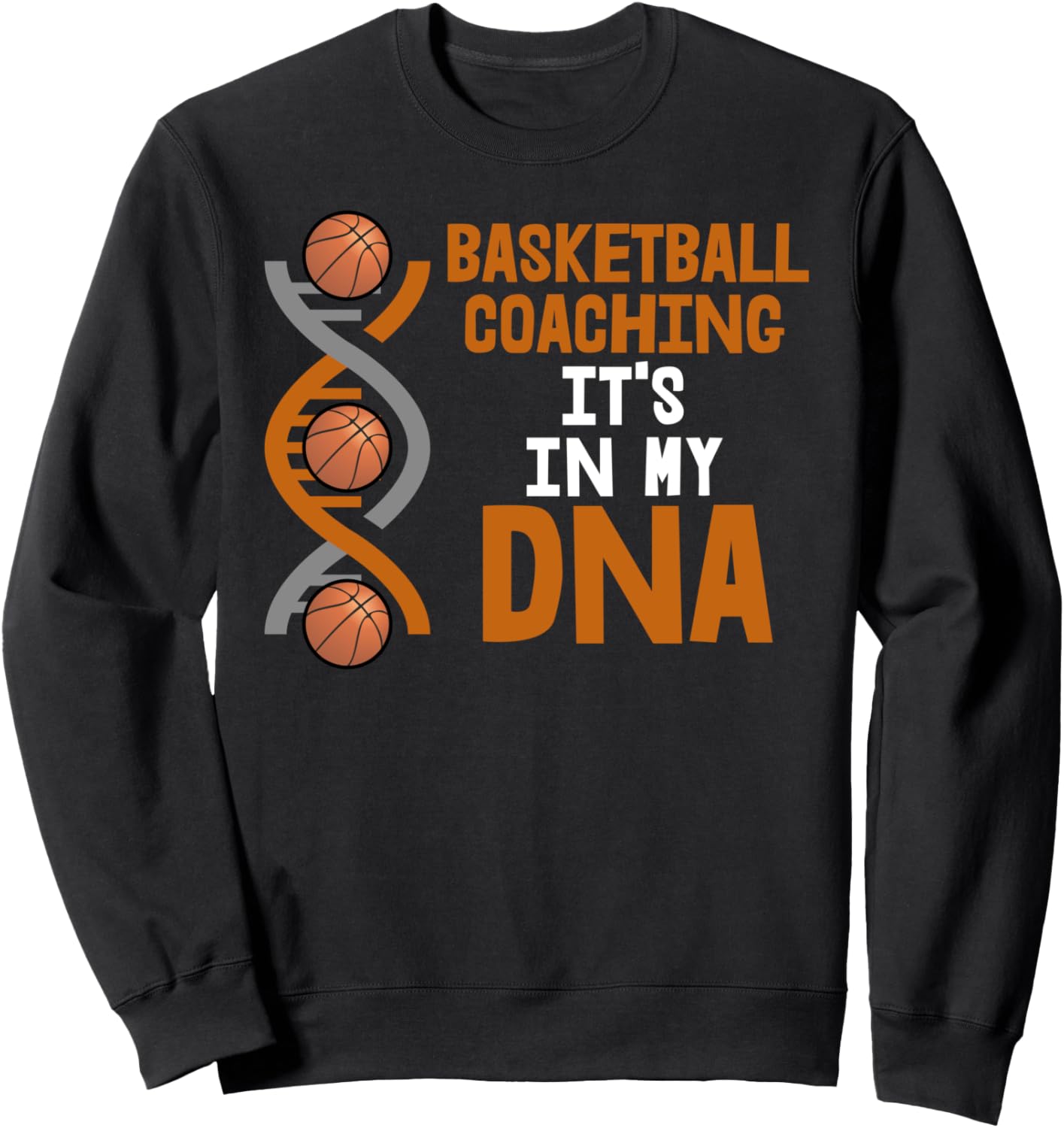 

Тренерская работа в баскетболе - это у меня в ДНК. Толстовка Basketball Coach Gift, черный