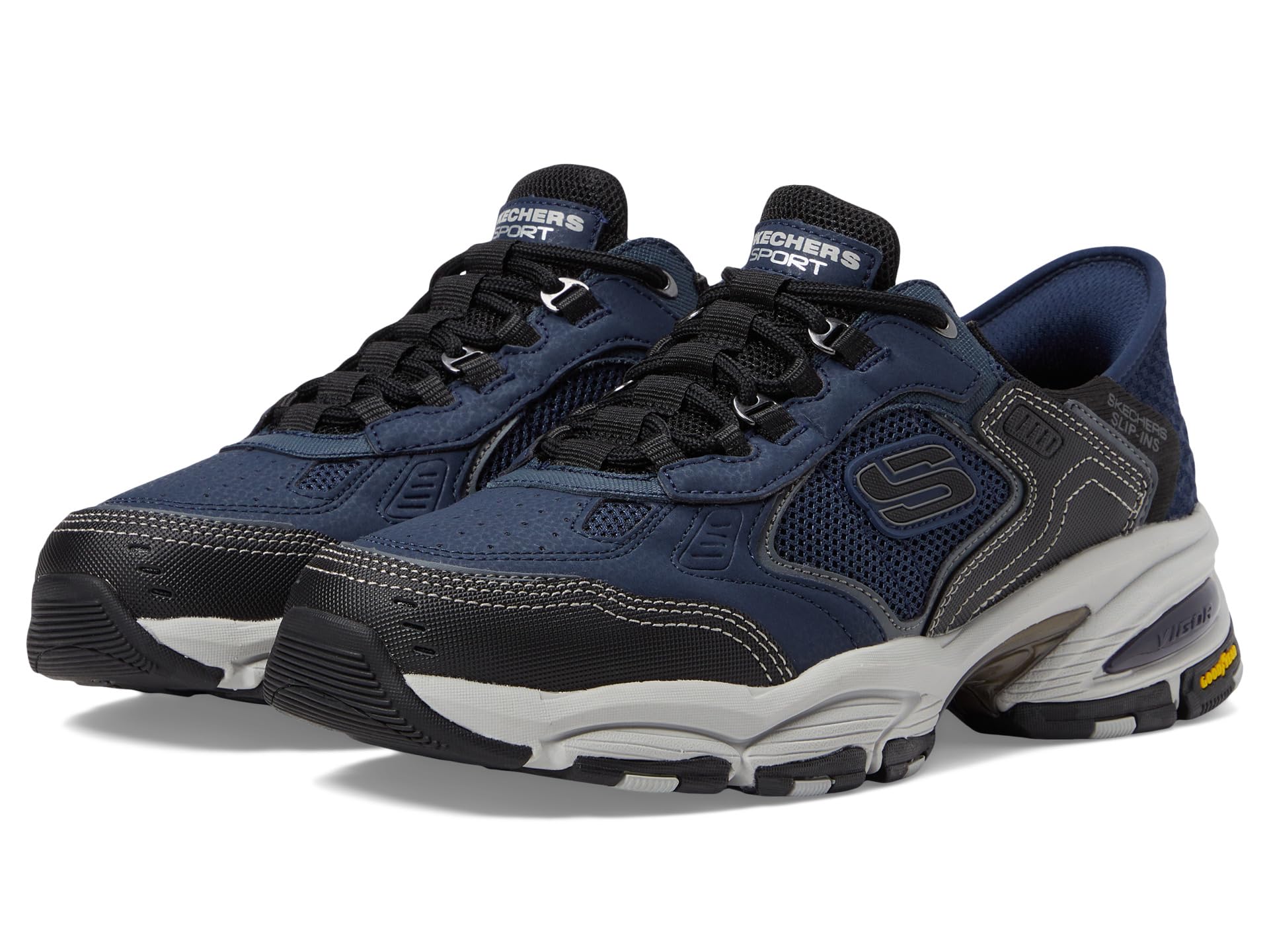 

Кроссовки SKECHERS Vigor 3.0 Drafting Hands Free Slip-Ins, Navy/Black