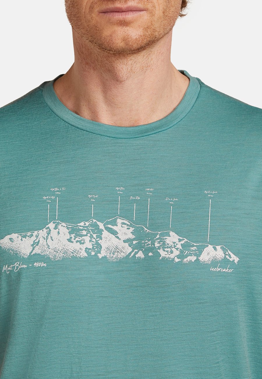 

Спортивная футболка icebreaker MER 150 TECH LITE SSMASSIF, Hydro/Turquoise