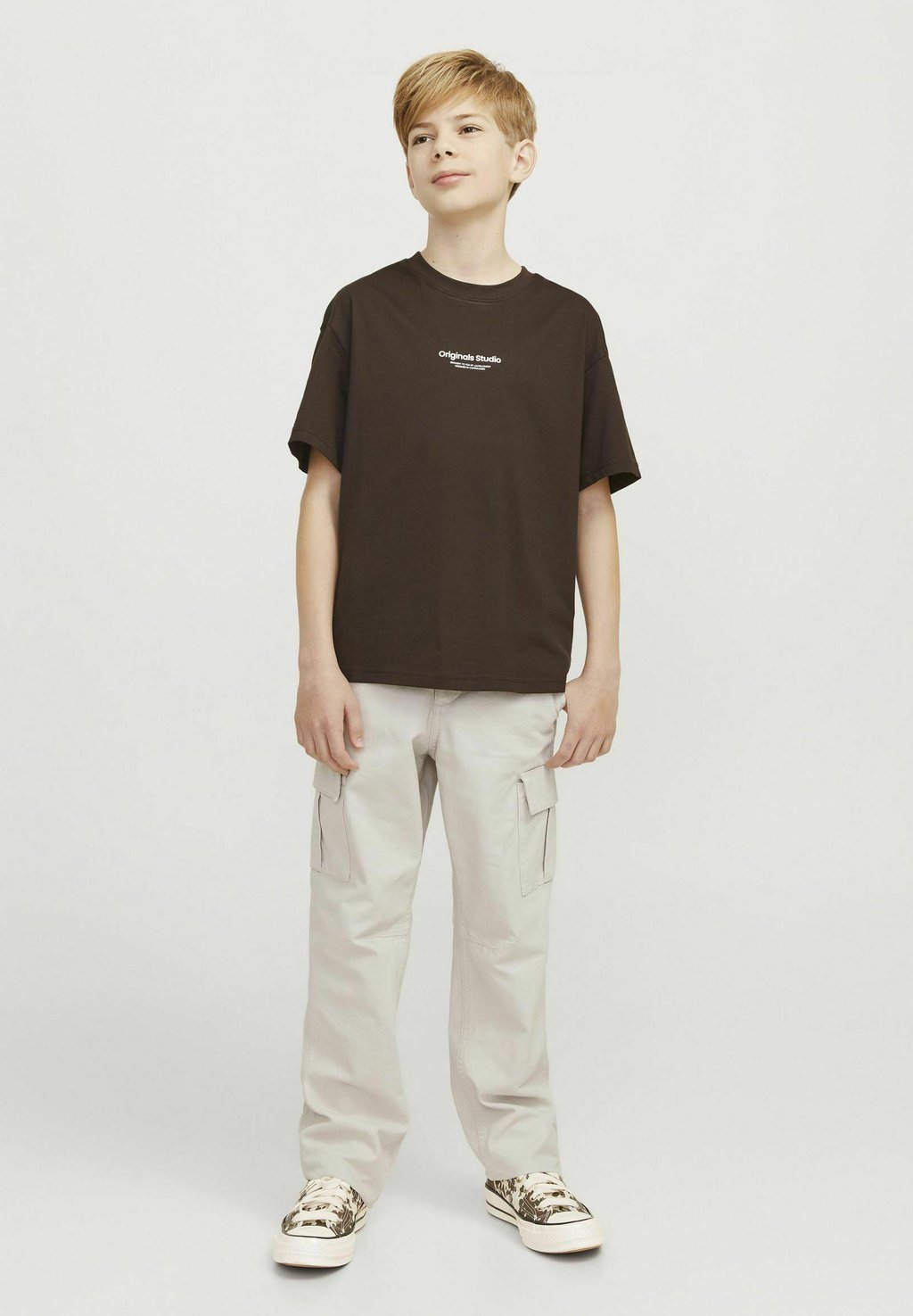 

Брюки-карго JPSTKANE JJBARKLEY NOOS JNR Jack & Jones Junior, слоновая кость