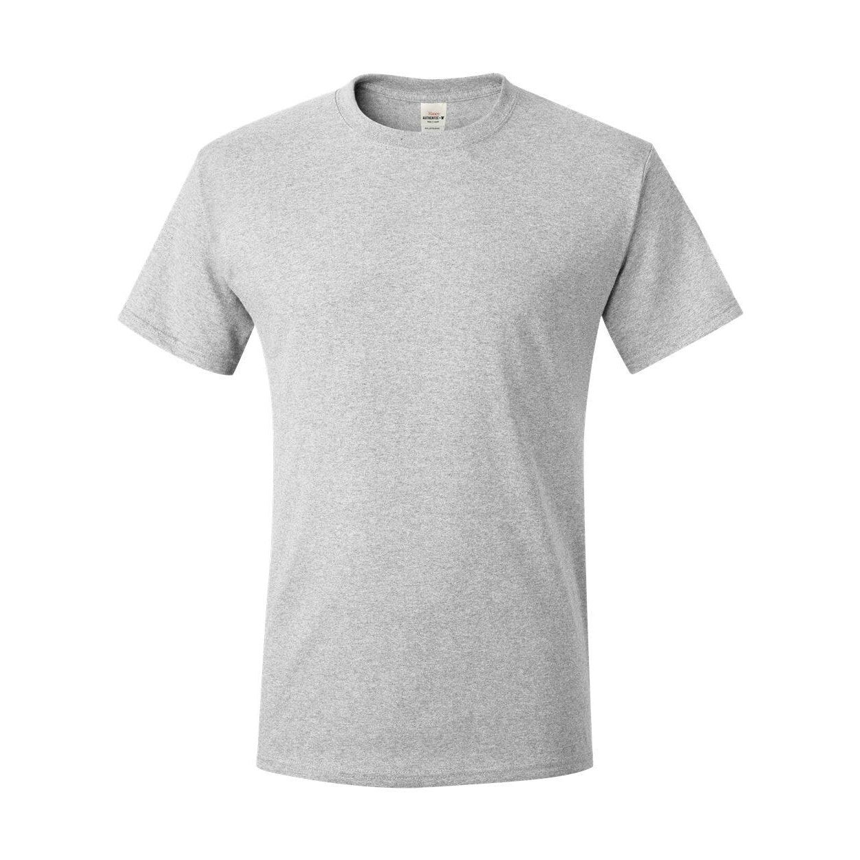 

Аутентичная футболка Hanes, цвет Ash