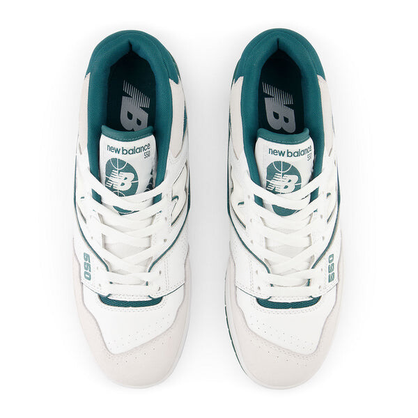 Кроссовки 550 New Balance, белый — фото 4