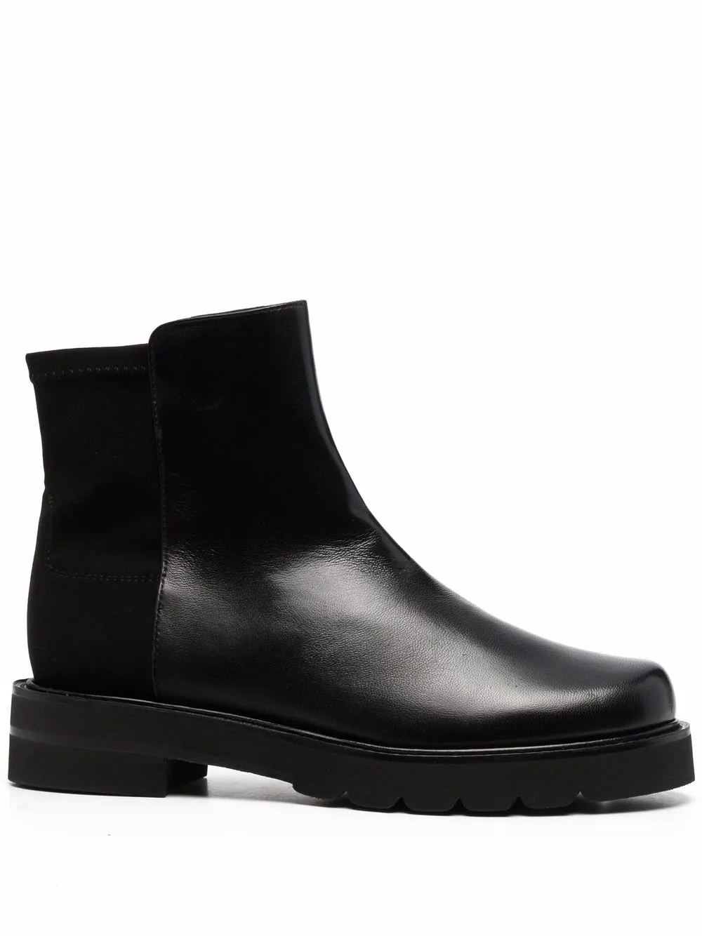 Ботинки со вставками Stuart Weitzman, черный
