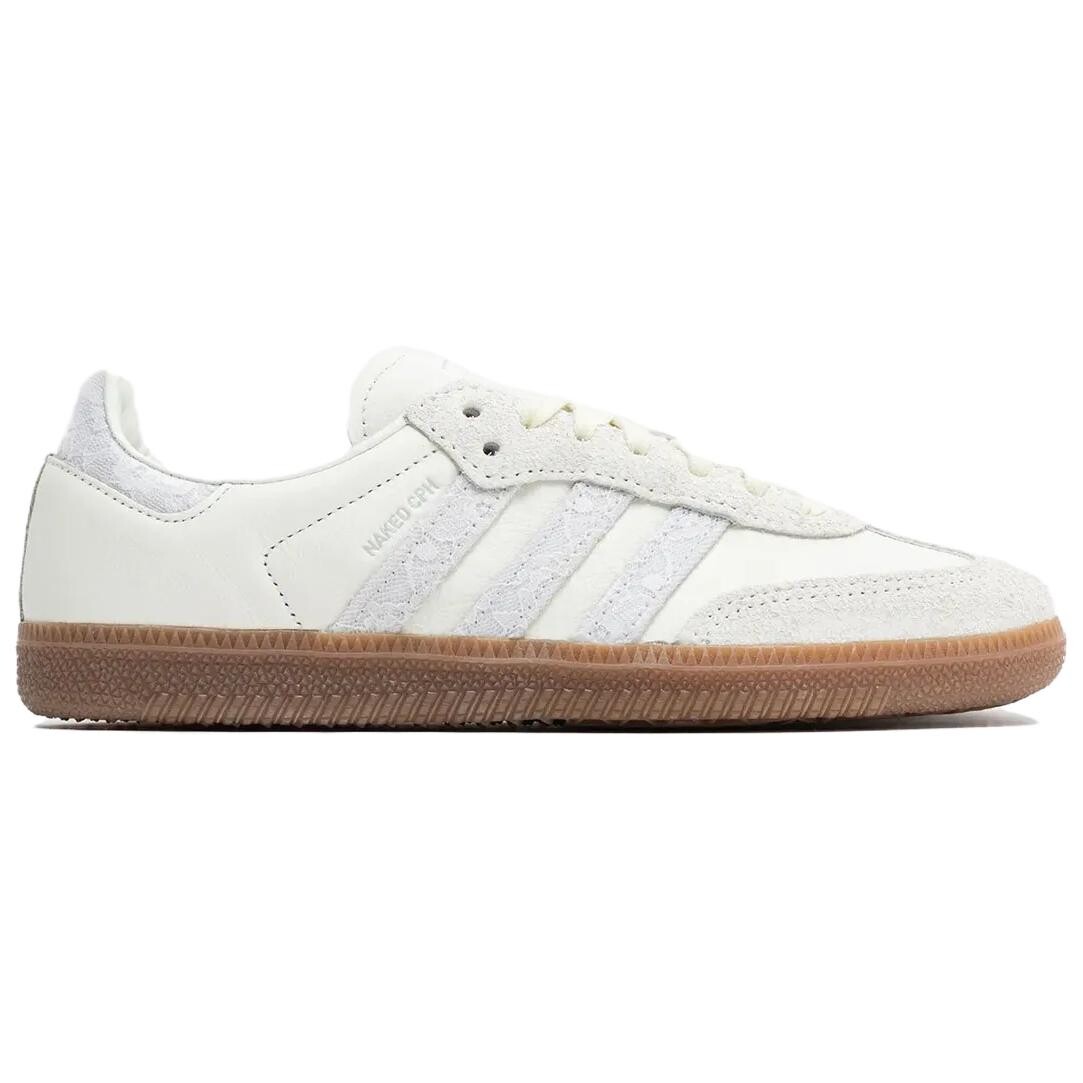 Кроссовки Adidas Samba OG NAKED Copenhagen Lace, белый — фото 2