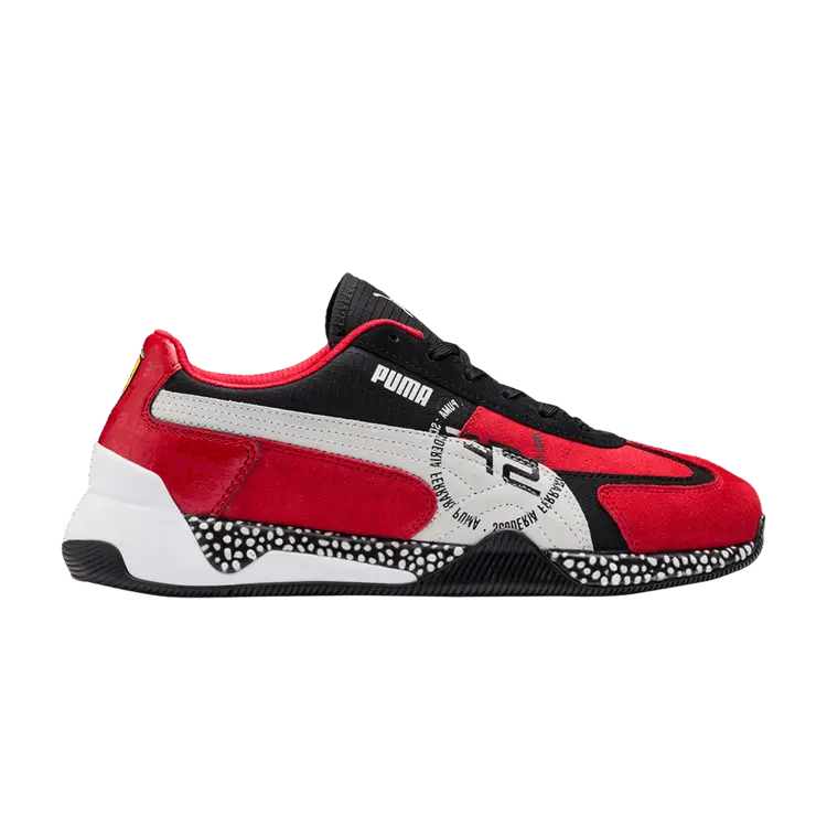 

Кроссовки Puma Scuderia Ferrari x Speed Hybrid Rosso Corsa White Black, красный