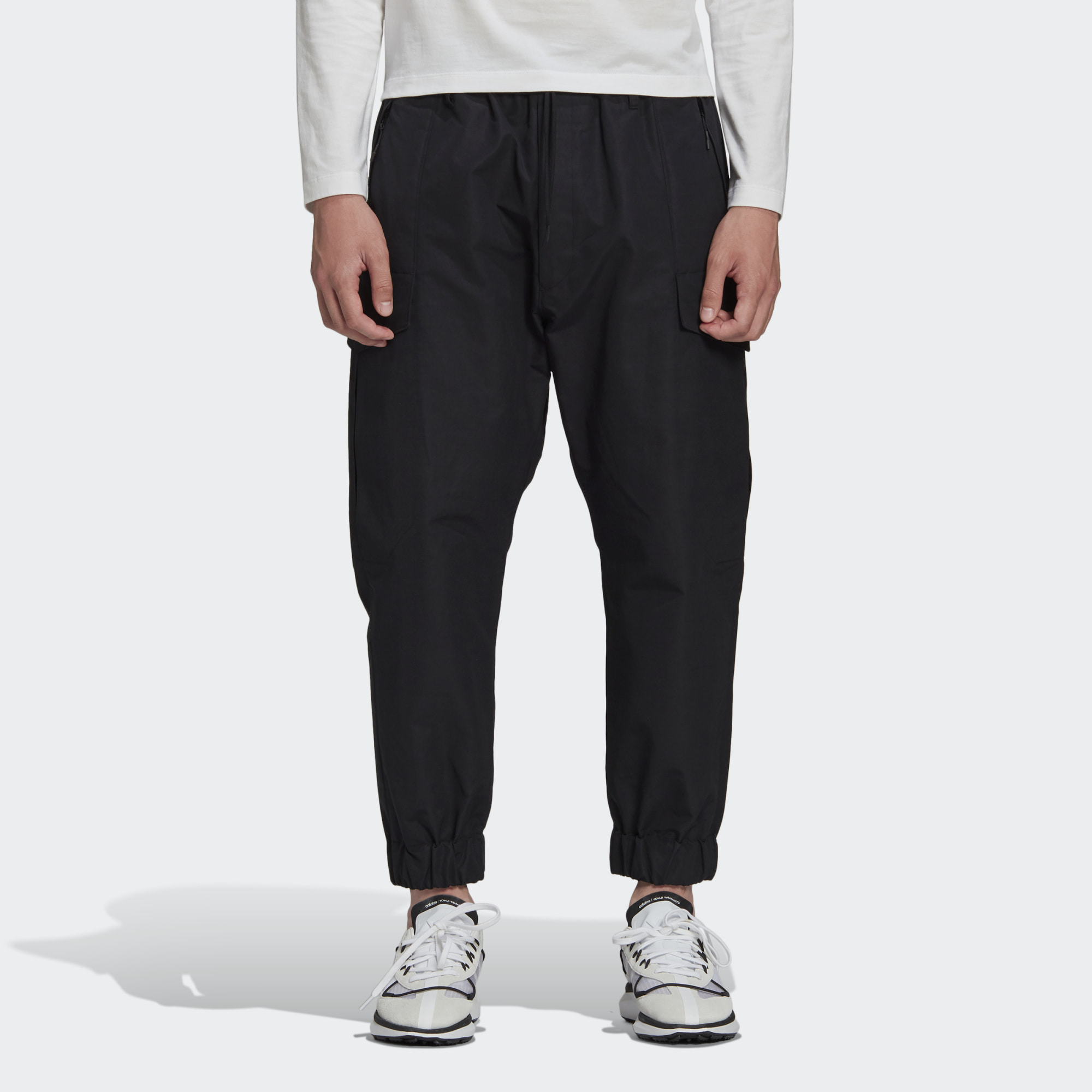 Y-3 Брюки Y 3 Cargo мужские black — фото 4