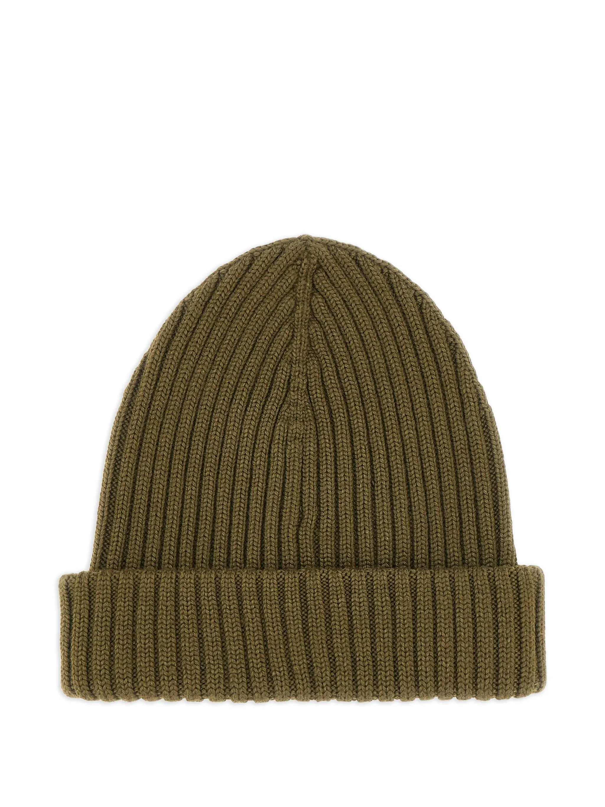 

Шапка бини в рубчик Gallo, зеленый