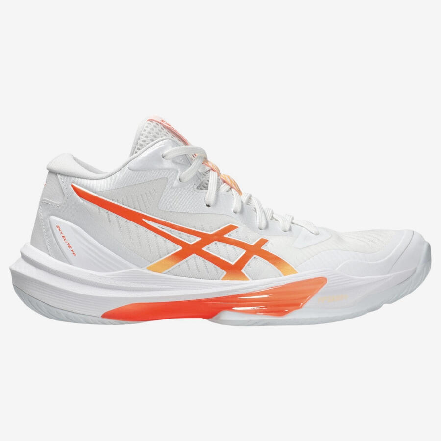 Женские/мужские волейбольные кроссовки MID - ASICS Sky Elite FF MT 3 белые/оранжевые