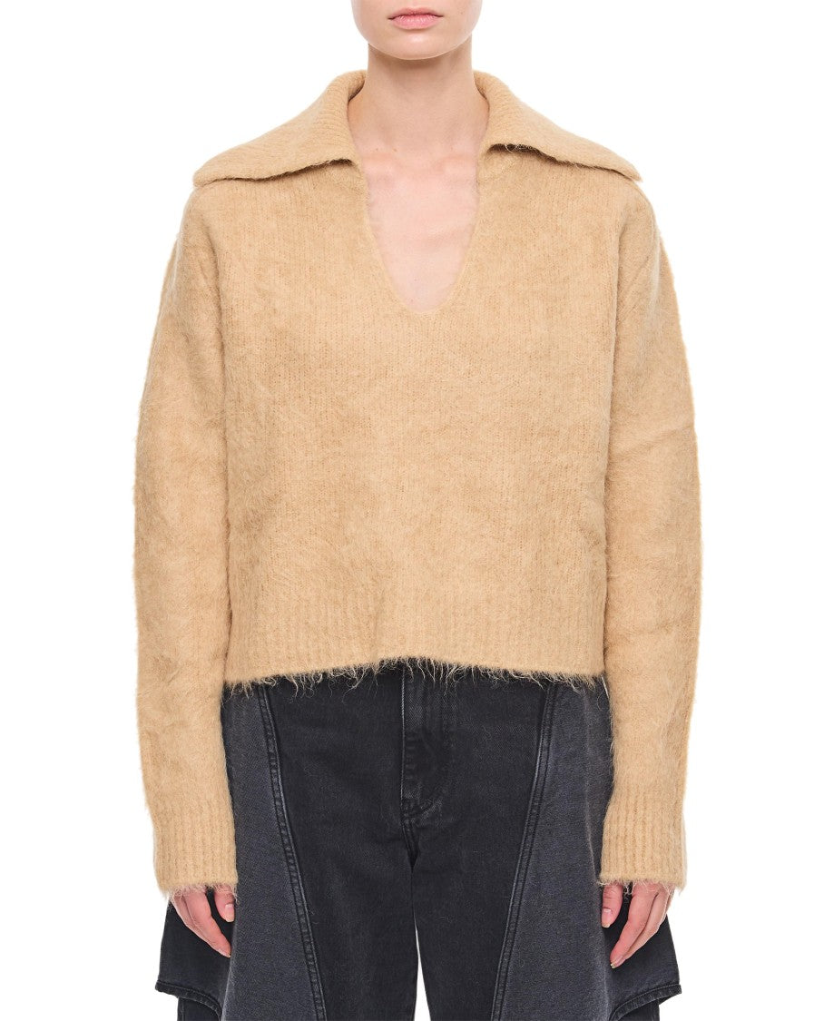 

Эмброуз свитер из альпаки Loulou De Saison, Neutrals