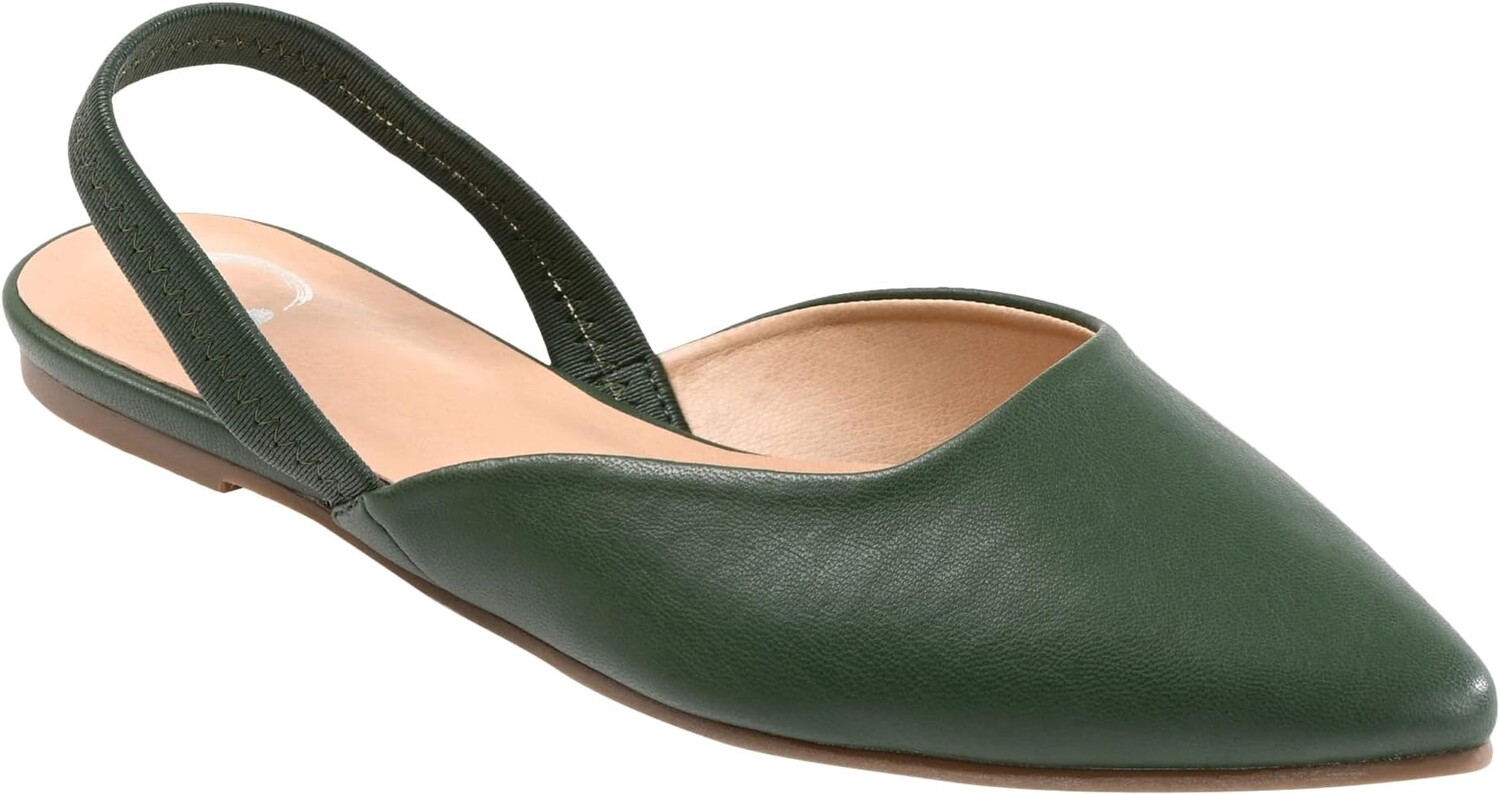 

Туфли на плоской подошве Journee Collection Mallorca, цвет Olive