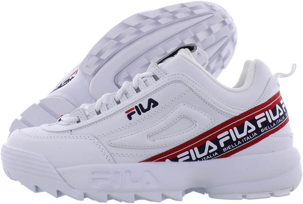 

Мужские кроссовки Fila Disruptor II Premium, белый/красный/синий/темно-синий
