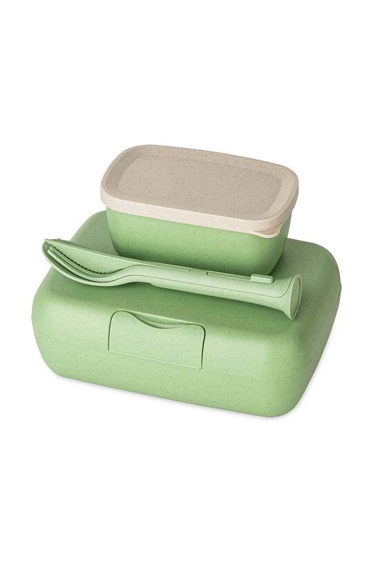 

Ланч-бокс Candy Ready Organic Nature Koziol, зеленый